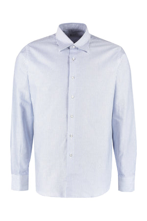 THE (Shirt) - Camicia in cotone a righe-0